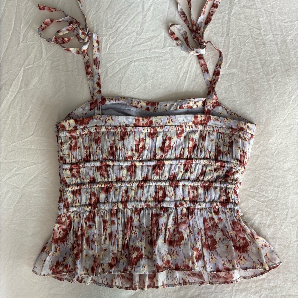 Ulla Johnson Nora Silk Corset Top - Picture 3 of 5